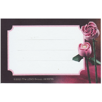 Valentine Greeting Card [No Color/Any Color]