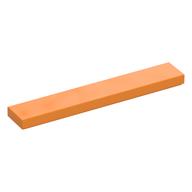Fliese 1 × 6 mit Rille Mittelorange