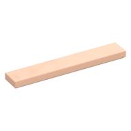 Fliese 1 × 6 mit Rille Hellnougat