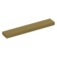 Fliese 1 × 6 mit Rille Metallic-Gold