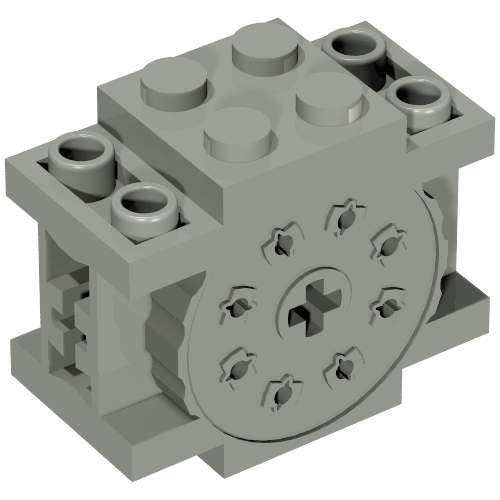 Hub, Fiber Optics Element Light Gray