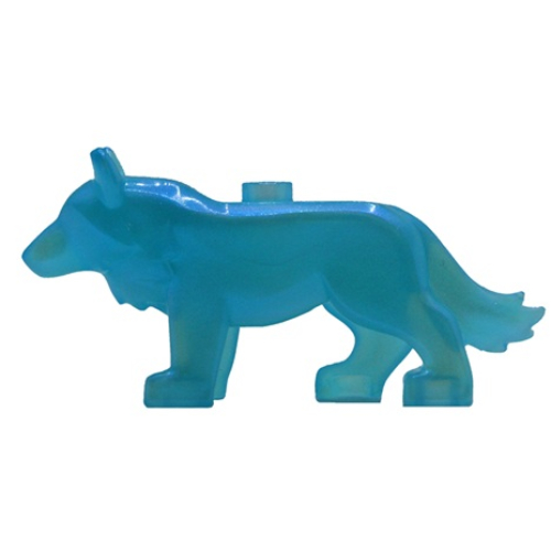 Animal, Wolf Opal Trans-Light Blue