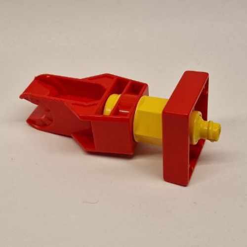 Duplo Toolo Arm Turning with Clip End Red