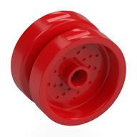 Rad 18 × 12 mit Pinloch und Noppe Rot