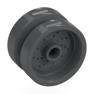 Wheel 18 × 12 with Pin Hole and Stud Dark Bluish Gray