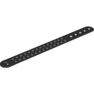 DOTS Bracelet 2 Stud Wide Black