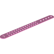 DOTS Bracelet 2 Stud Wide Bright Pink