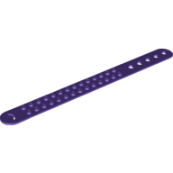 DOTS Bracelet 2 Stud Wide Dark Purple