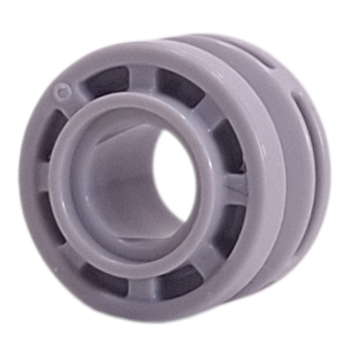 Wheel 11 × 8 with Center Groove, One Smooth Side Light Bluish Gray