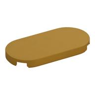 Fliese rund 2 × 4 Perlgold