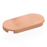 Fliese rund 2 × 4 Nougat