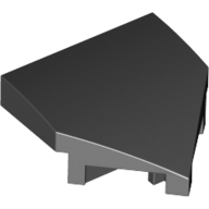 Brick Wedged, Curved 2 × 2 with Stud Notches