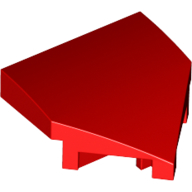 Brick Wedged, Curved 2 × 2 with Stud Notches Rot