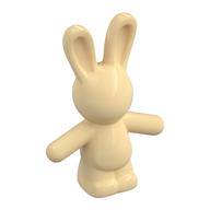 Animal, Rabbit / Bunny [Plain] Beige