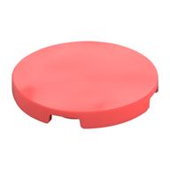 Tile Round 3 × 3 Coral