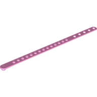 DOTS Bracelet 1 Stud Wide Leuchtrosa