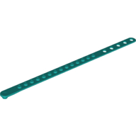 DOTS Bracelet 1 Stud Wide Dark Turquoise