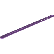 DOTS Bracelet 1 Stud Wide Medium Lavender