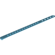 DOTS Bracelet 1 Stud Wide Medium Azure