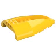 Aircraft Fuselage Curved Aft Section 8 × 12 × 2 Top Yellow