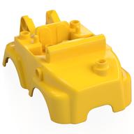 Duplo Car Body Digger / Truck 6 × 10 × 3 1/2 Gelb