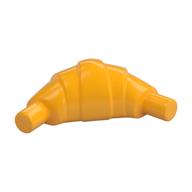 Food Croissant - Flat Ends Leuchtendes Hellorange