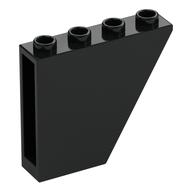 Brick Sloped Inverted 60° 1 × 4 × 3 Black