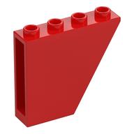 Brick Sloped Inverted 60° 1 × 4 × 3 Red
