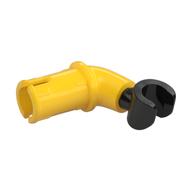 Arm, with Pin, Black Hand [PLAIN] Yellow