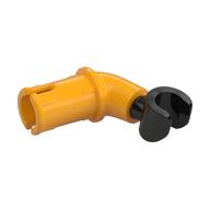 Arm, with Pin, Black Hand [PLAIN] Bright Light Orange