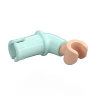 Arm, with Pin, Light Nougat Hand Light Aqua