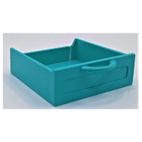 Scala, Cupboard / Drawer Small Light Turquoise