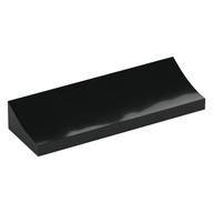 Brick Curved 2 × 6 Inverted Black
