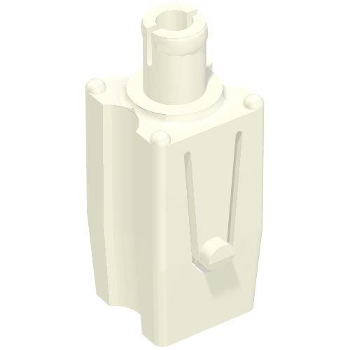 Scala, Building, Support Connector with Pin White