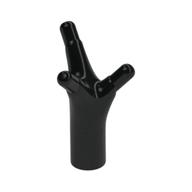 Bar 1L / Stem with 3 Sprouts/Prongs Black