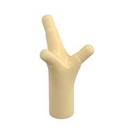 Bar 1L / Stem with 3 Sprouts/Prongs Tan