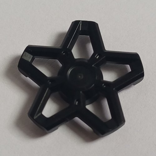 Wheel Cover 5 Spoke, No Rim Black