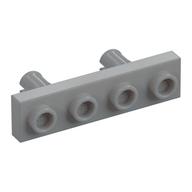 Plate Special 1 × 4 with 2 Bottom Pins Light Bluish Gray