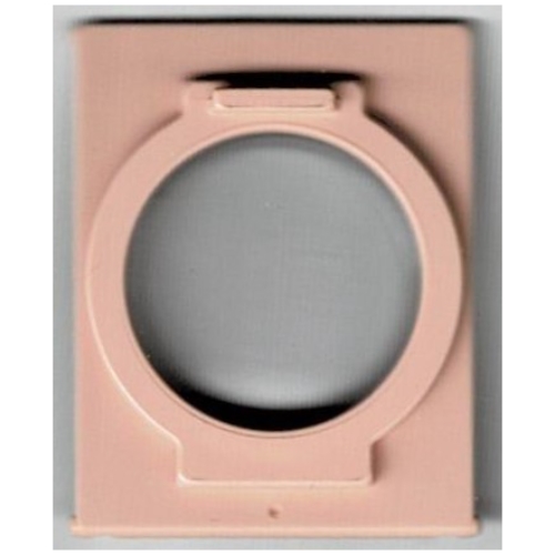 Scala, Equipment, Washing Machine Door with Round Glass Light Salmon