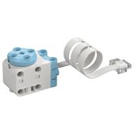 Motor, Small Angular, SPIKE, White Housing, White Wire Weiß
