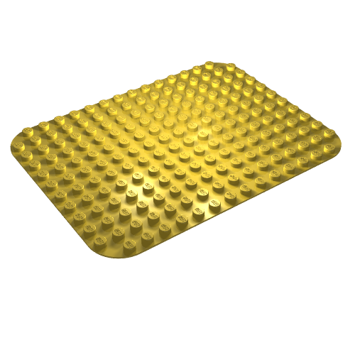 Duplo Baseplate 12 × 16 Yellow