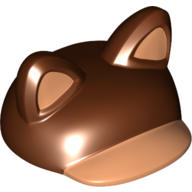 Nintendo Figure, Cap, Large with Cat Ears (Tanooki Suit) Reddish Brown