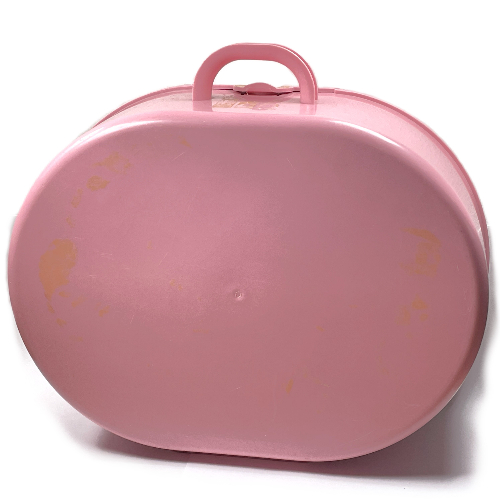 Storage Suitcase Oval with Set 1540-1 Print (Sticker) Duplo Pink