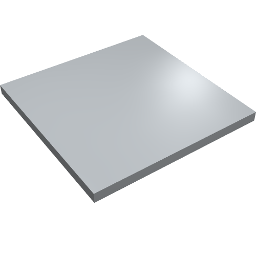 Tile 6 × 6 with Central Bottom Tube