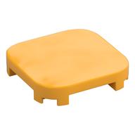 Tile Round Corners 4 × 4 × 2/3 Leuchtendes Hellorange