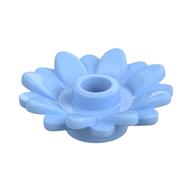 Plant, Sunflower 2 × 2 with 16 Petals Leuchtendes Hellblau
