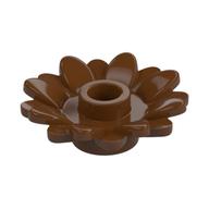 Plant, Sunflower 2 × 2 with 16 Petals Reddish Brown