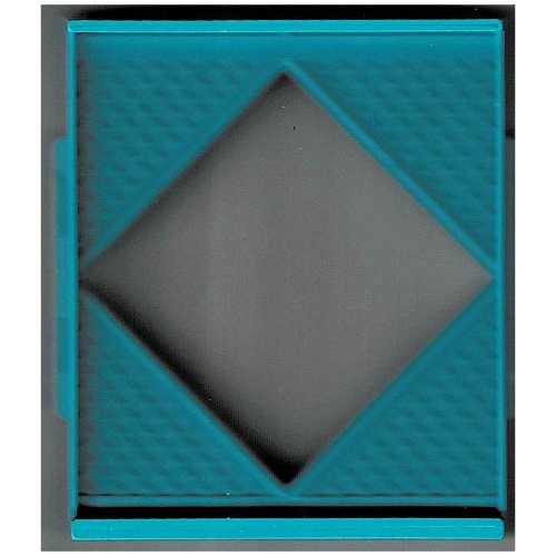 Scala, Building, Wall, Diamond Shaped Window 8 × 2 × 8 Light Turquoise