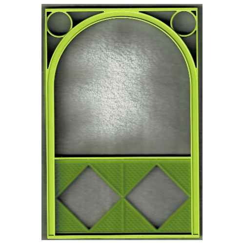 Scala, Building, Wall, Arched 18 × 2 × 22 2/3 Medium Lime