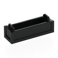 Box / Crate 1 × 3 Schwarz